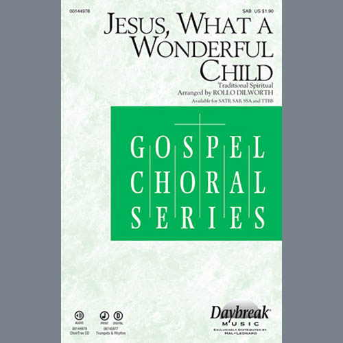 Jesus, What A Wonderful Child cover image