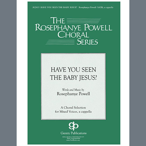 Easily Download Rosephanye Powell Printable PDF piano music notes, guitar tabs for SATB Choir. Transpose or transcribe this score in no time - Learn how to play song progression.