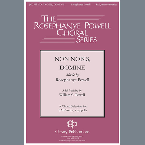 Easily Download William Powell Printable PDF piano music notes, guitar tabs for SAB Choir. Transpose or transcribe this score in no time - Learn how to play song progression.
