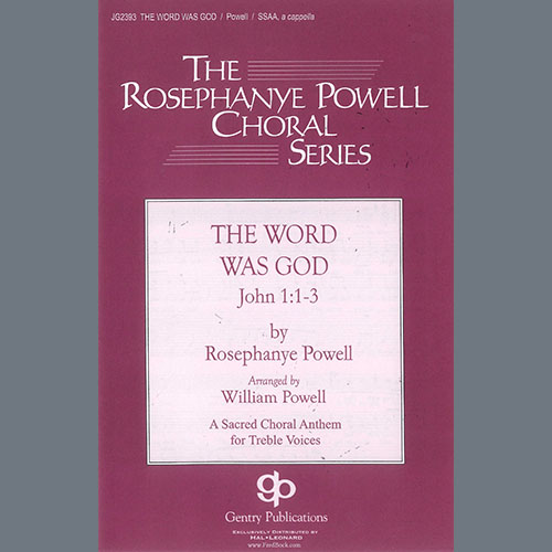 Easily Download Rosephanye Powell Printable PDF piano music notes, guitar tabs for SSAA Choir. Transpose or transcribe this score in no time - Learn how to play song progression.