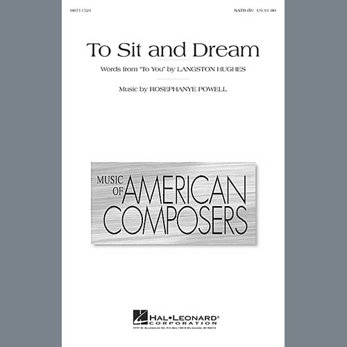 To Sit And Dream cover image