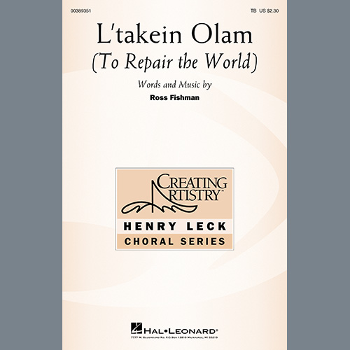 L'Takein Olam (To Repair The World) cover image