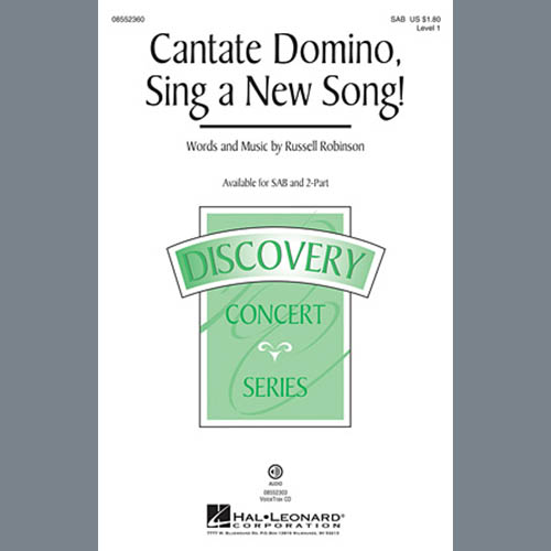 Cantate Domino, Sing A New Song! cover image