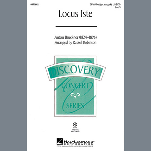 Easily Download Anton Bruckner Printable PDF piano music notes, guitar tabs for 3-Part Mixed Choir. Transpose or transcribe this score in no time - Learn how to play song progression.