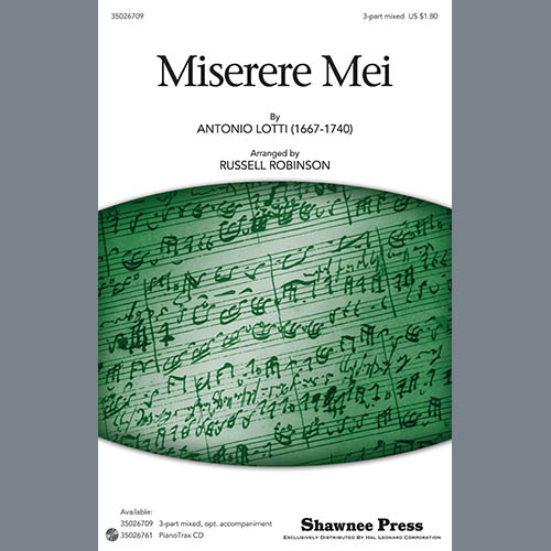 Easily Download Russell Robinson Printable PDF piano music notes, guitar tabs for 3-Part Mixed Choir. Transpose or transcribe this score in no time - Learn how to play song progression.