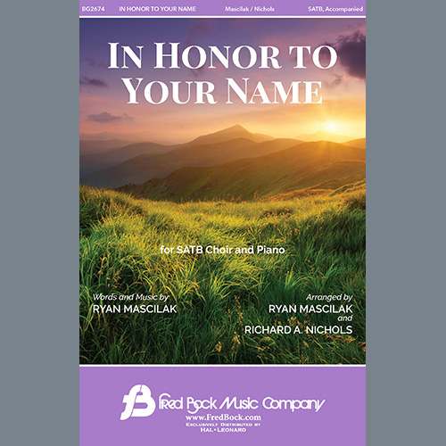 Easily Download Ryan Mascilak Printable PDF piano music notes, guitar tabs for SATB Choir. Transpose or transcribe this score in no time - Learn how to play song progression.