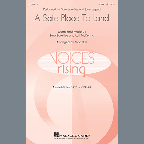 A Safe Place To Land (feat. John Legend) (arr. Mac Huff) cover image