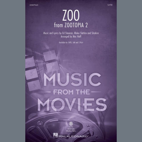 Easily Download Shakira Printable PDF piano music notes, guitar tabs for SATB Choir. Transpose or transcribe this score in no time - Learn how to play song progression.