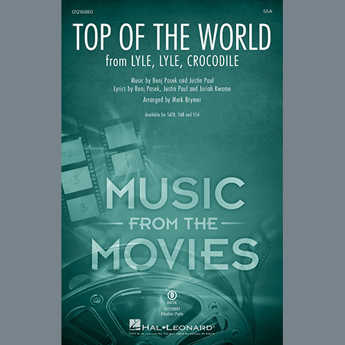 Top Of The World (from Lyle, Lyle, Crocodile) (arr. Mark Brymer) cover image