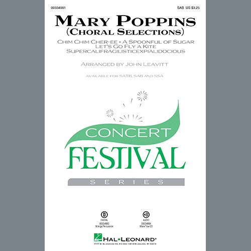 Mary Poppins (Choral Selections) (arr. John Leavitt) cover image