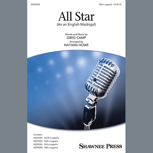 Easily Download Smash Mouth Printable PDF piano music notes, guitar tabs for TBB Choir. Transpose or transcribe this score in no time - Learn how to play song progression.