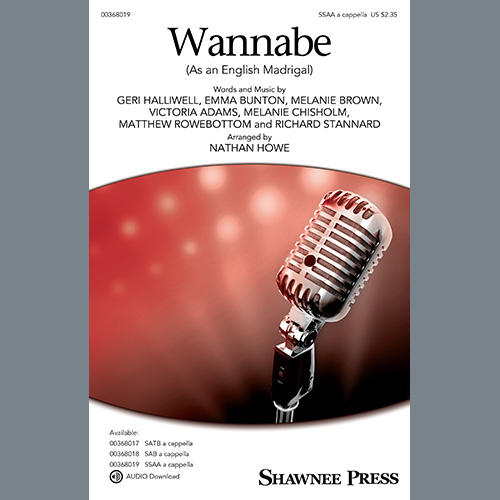 Wannabe (As an English Madrigal) (arr. Nathan Howe) cover image