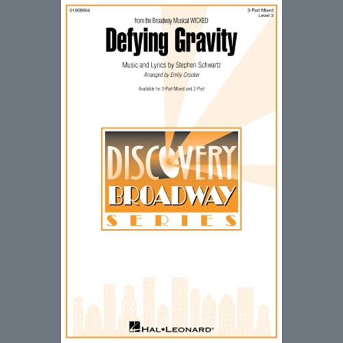 Easily Download Stephen Schwartz Printable PDF piano music notes, guitar tabs for 3-Part Mixed Choir. Transpose or transcribe this score in no time - Learn how to play song progression.