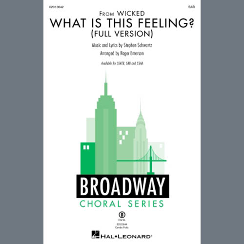 Easily Download Stephen Schwartz Printable PDF piano music notes, guitar tabs for SAB Choir. Transpose or transcribe this score in no time - Learn how to play song progression.