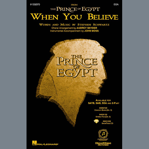 When You Believe (from The Prince Of Egypt) (arr. Audrey Snyder) cover image