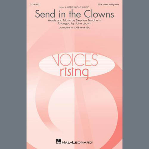 Easily Download Stephen Sondheim Printable PDF piano music notes, guitar tabs for SSA Choir. Transpose or transcribe this score in no time - Learn how to play song progression.