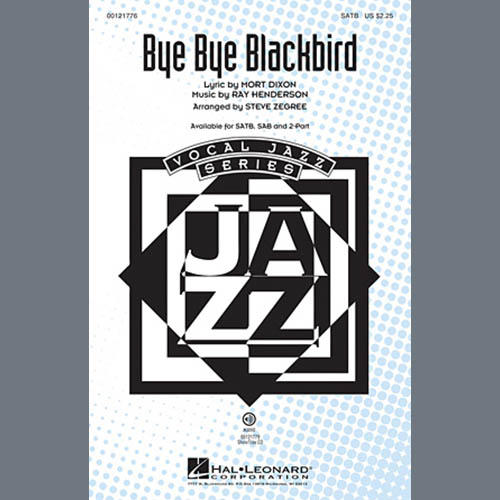 Bye Bye Blackbird (arr. Steve Zegree) cover image