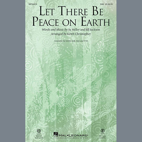 Let There Be Peace On Earth (arr. Keith Christopher) cover image