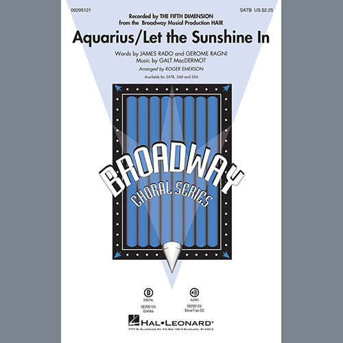 Aquarius / Let the Sunshine In (from the musical Hair) (arr. Roger Emerson) cover image