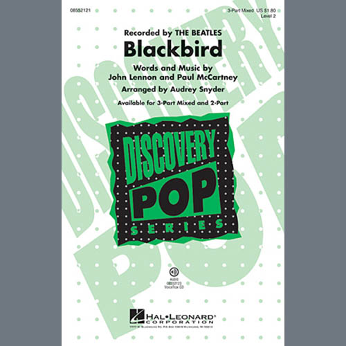 Blackbird (arr. Audrey Snyder) cover image