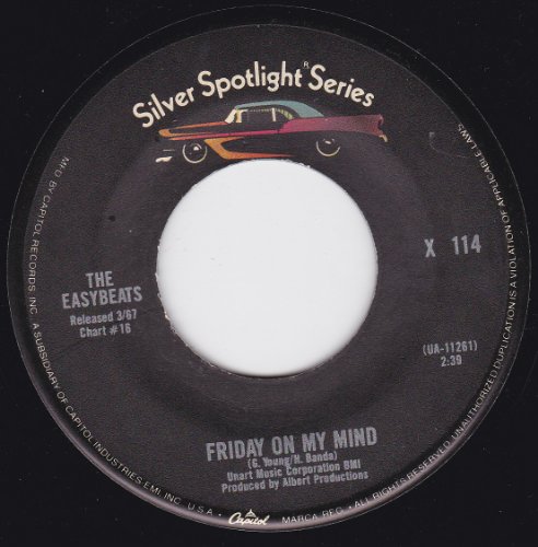 Friday On My Mind cover image