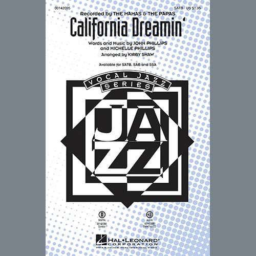 Easily Download The Mamas & The Papas Printable PDF piano music notes, guitar tabs for SATB Choir. Transpose or transcribe this score in no time - Learn how to play song progression.