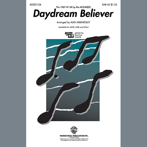 Daydream Believer (arr. Alan Billingsley) cover image