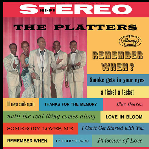 Easily Download The Platters Printable PDF piano music notes, guitar tabs for Easy Lead Sheet / Fake Book. Transpose or transcribe this score in no time - Learn how to play song progression.