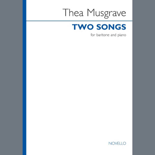 Easily Download Thea Musgrave Printable PDF piano music notes, guitar tabs for Piano & Vocal. Transpose or transcribe this score in no time - Learn how to play song progression.
