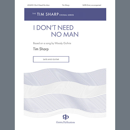 Easily Download Tim Sharp Printable PDF piano music notes, guitar tabs for Choir. Transpose or transcribe this score in no time - Learn how to play song progression.