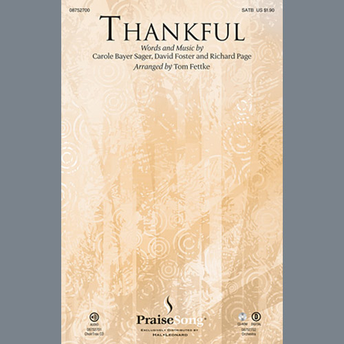 Easily Download Tom Fettke Printable PDF piano music notes, guitar tabs for SATB Choir. Transpose or transcribe this score in no time - Learn how to play song progression.