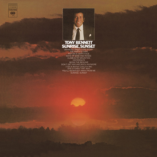 Easily Download Tony Bennett Printable PDF piano music notes, guitar tabs for Piano, Vocal & Guitar Chords (Right-Hand Melody). Transpose or transcribe this score in no time - Learn how to play song progression.