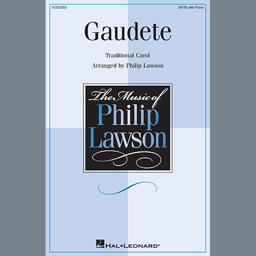 Gaudete (arr. Philip Lawson) cover image