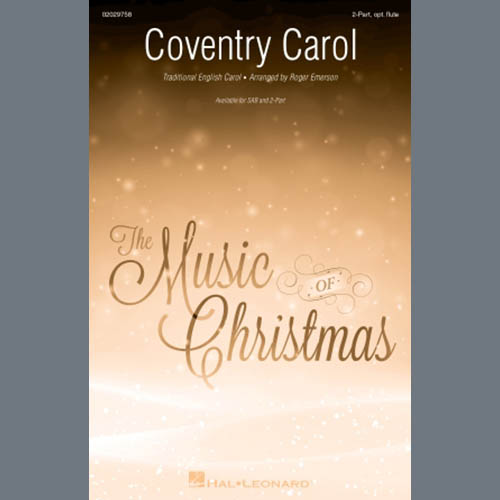 Easily Download Traditional English Carol Printable PDF piano music notes, guitar tabs for 2-Part Choir. Transpose or transcribe this score in no time - Learn how to play song progression.