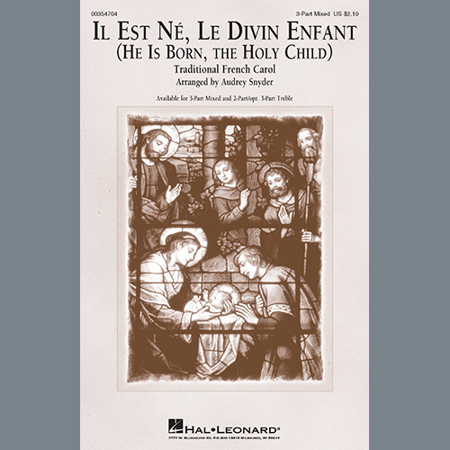 Il Est Né, Le Divin Enfant (He Is Born, The Holy Child) (arr. Audrey Snyder) cover image