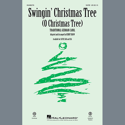 Swingin' Christmas Tree (O Christmas Tree) (arr. Kirby Shaw) cover image