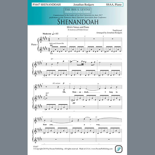 Easily Download Traditional Printable PDF piano music notes, guitar tabs for SSA Choir. Transpose or transcribe this score in no time - Learn how to play song progression.