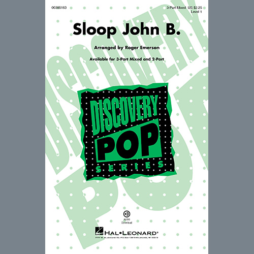 Sloop John B. (arr. Roger Emerson) cover image