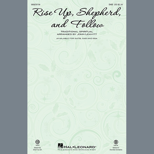 Rise Up, Shepherd, And Follow (arr. John Leavitt) cover image