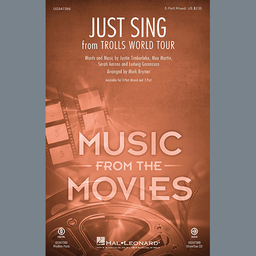 Just Sing (from Trolls World Tour) (arr. Mark Brymer) cover image