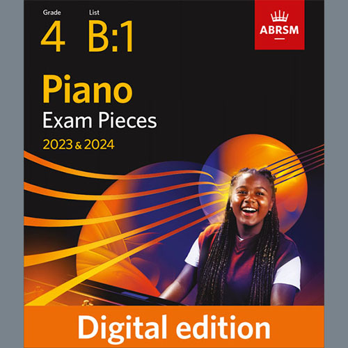 Billie's Song (Grade 4, list B1, from the ABRSM Piano Syllabus 2023 & 2024) cover image