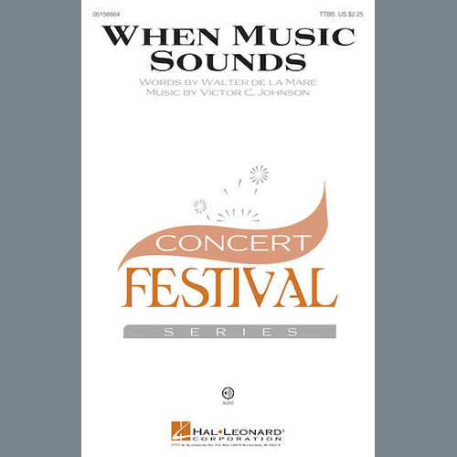 Easily Download Victor C. Johnson Printable PDF piano music notes, guitar tabs for TTBB Choir. Transpose or transcribe this score in no time - Learn how to play song progression.