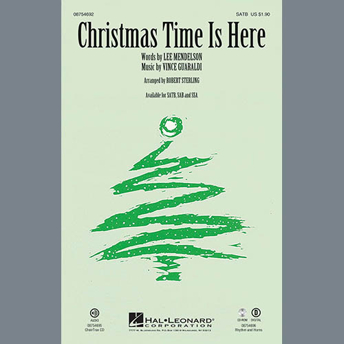 Christmas Time Is Here (arr. Robert Sterling) cover image