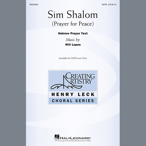 Easily Download Will Lopes Printable PDF piano music notes, guitar tabs for SATB Choir. Transpose or transcribe this score in no time - Learn how to play song progression.