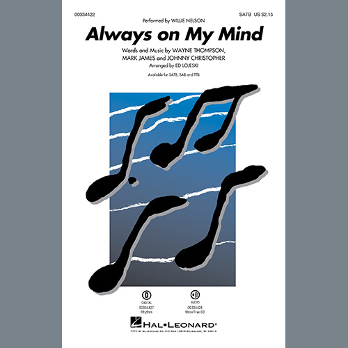 Always On My Mind (arr. Ed Lojeski) cover image