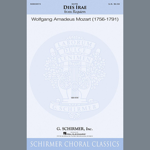 Wolfgang Amadeus Mozart Download Printable PDF Score Easily Download Wolfgang Amadeus Mozart Printable PDF piano music notes, guitar tabs for SATB Choir. Transpose or transcribe this score in no time - Learn how to play song progression.
