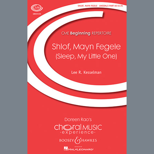 Shlof, Mayn Fegele (Sleep, My Little One) cover image