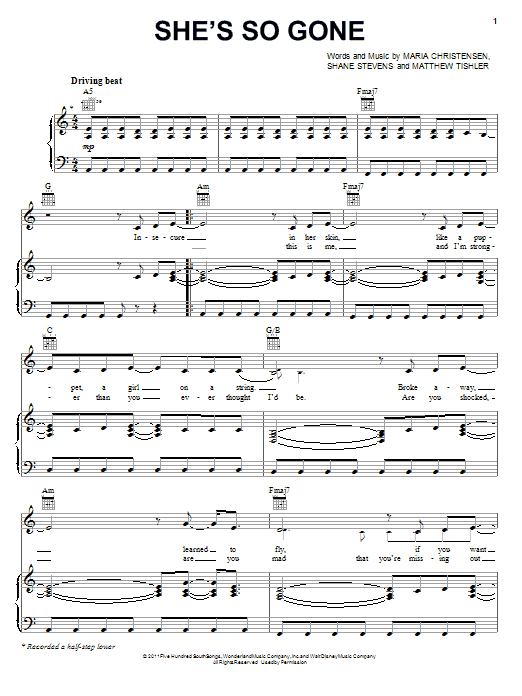 Lemonade Mouth Movie She S So Gone Sheet Music Pdf Notes Chords Pop Score Piano Vocal Guitar Right Hand Melody Download Printable Sku 85250 Slova i tekst pesni lemonade mouth she's so gone predostavleny saytom megalyrics.ru. lemonade mouth movie she s so gone sheet music notes chords download printable piano vocal guitar right hand melody pdf score sku 85250