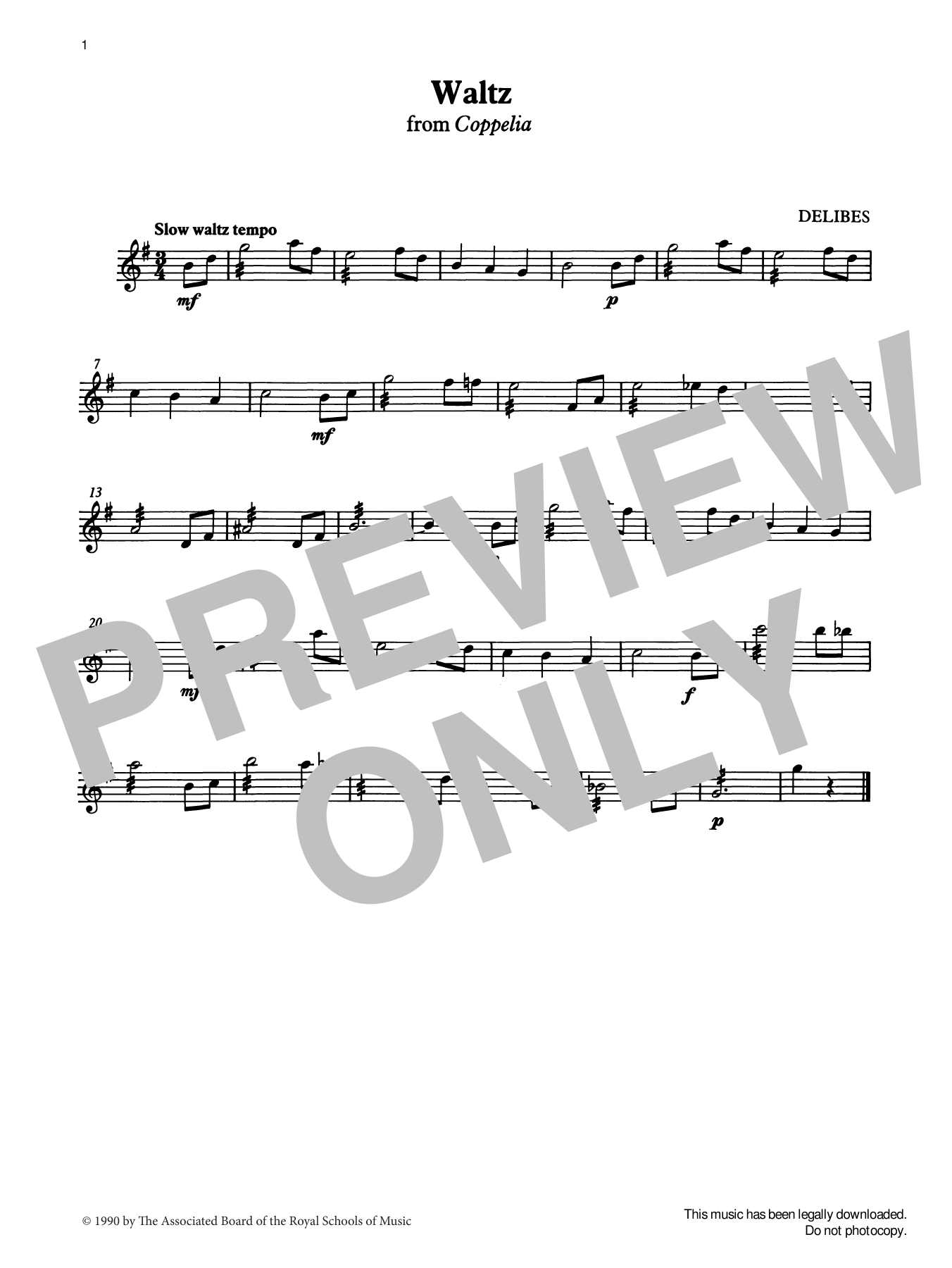 Learn to play Leo Delibes Waltz from Graded Music for Tuned Percussion, Book II sheet music for Percussion Solo in minutes. Price: 4.4900$ Leo Delibes Waltz from Graded Music for Tuned Percussion, Book II sheet music notes and chords arranged for Percussion Solo