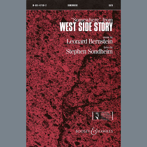 Leonard Bernstein & Stephen Sondheim Somewhere (from West Side Story) (arr. William Stickles) Profile Image